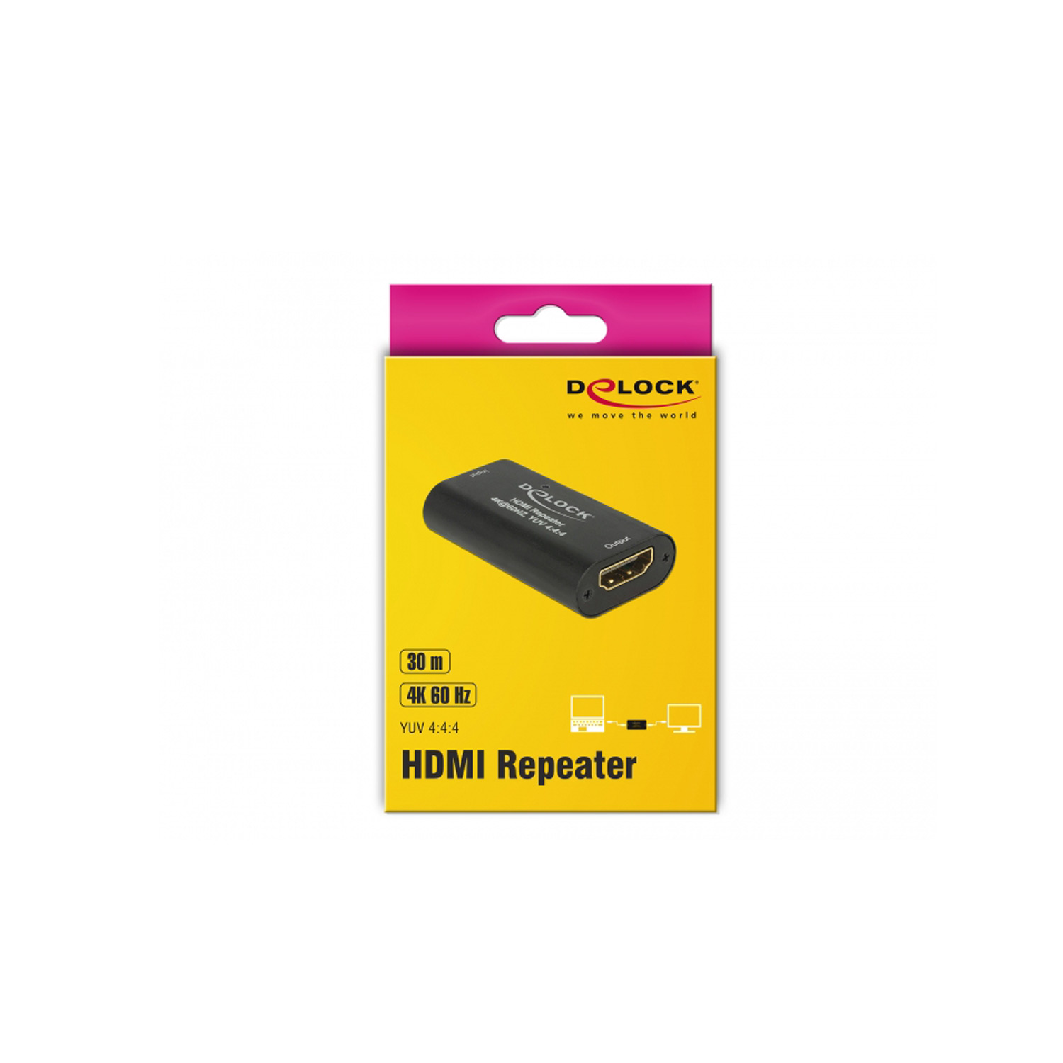 Delock Repeater HDMI 4K 60 Hz 30 m