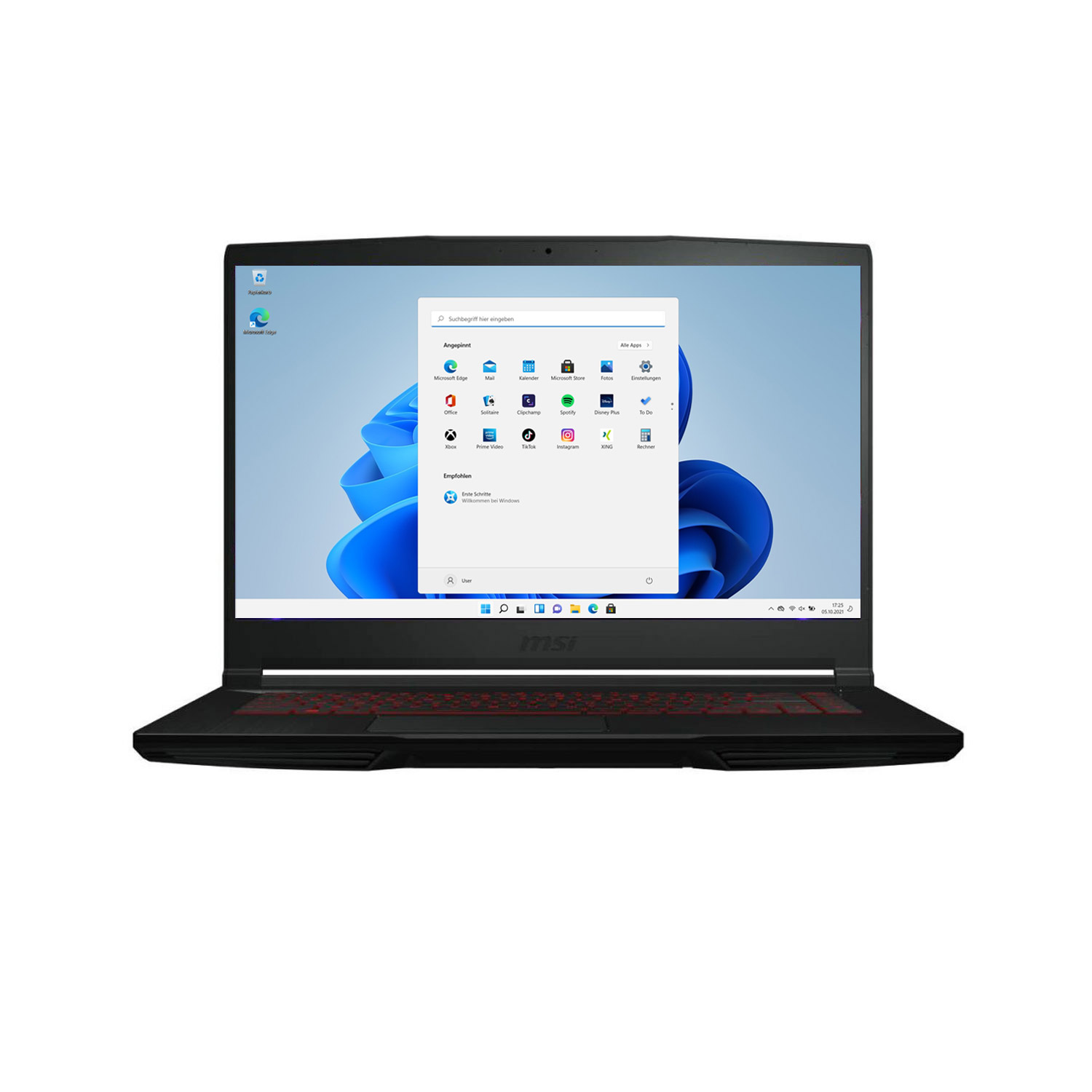 MSI Thin 15 Intel Core i5-12450H - RTX 3050 - 32GB - 2TB SSD - W