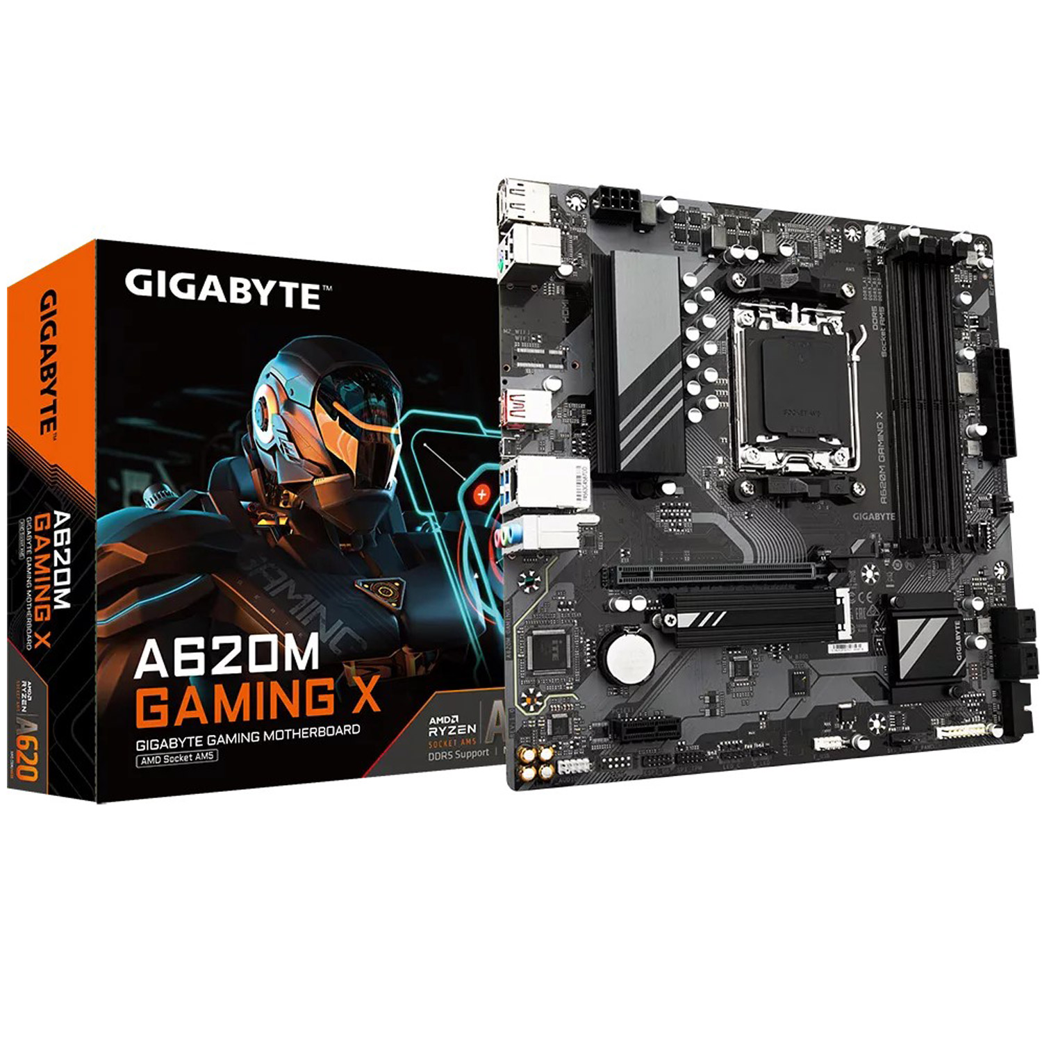 GIGABYTE A620M Gaming X AMD A620 Sockel AM5, mATX