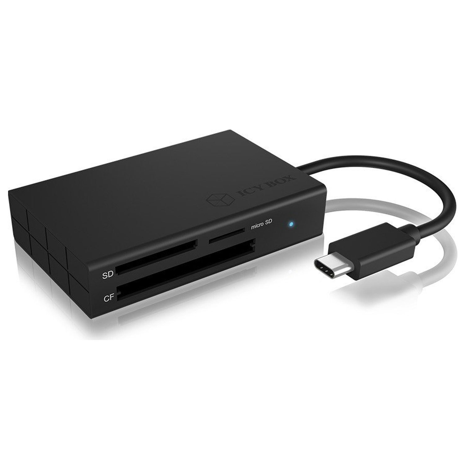 RaidSonic Icy Box IB-CR401-C3 Cardreader, USB-C 3.0