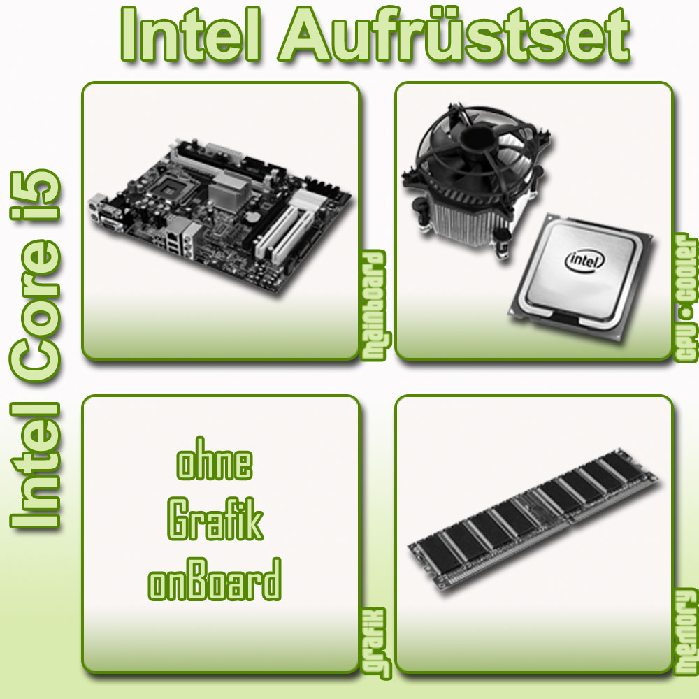 INTEL Aufr�stset Core I5-13400F -  GIGABYTE H610M - 8GB DDR5-560