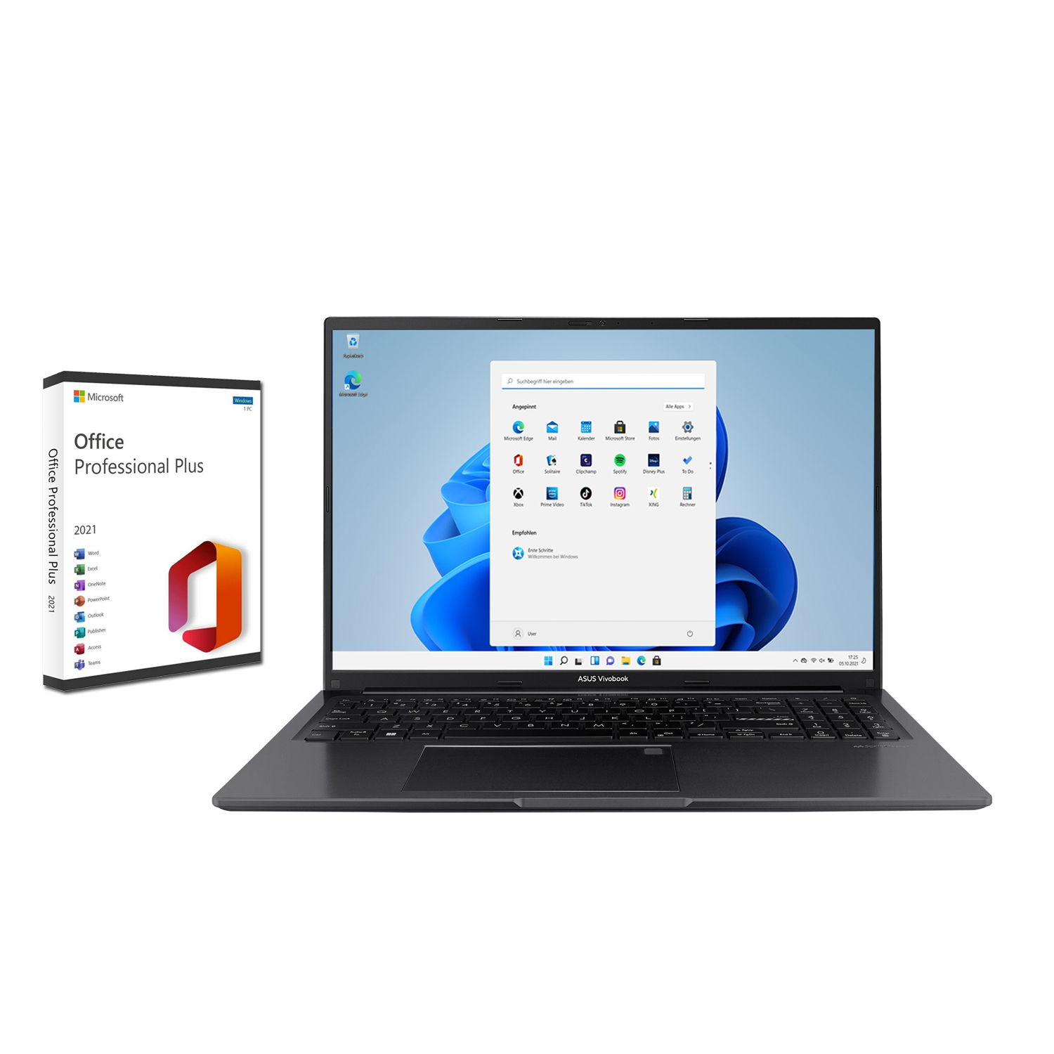 ASUS Vivobook 16 M1605 Ryzen 5 7430U - 24GB RAM - 1TB SSD - AMD 