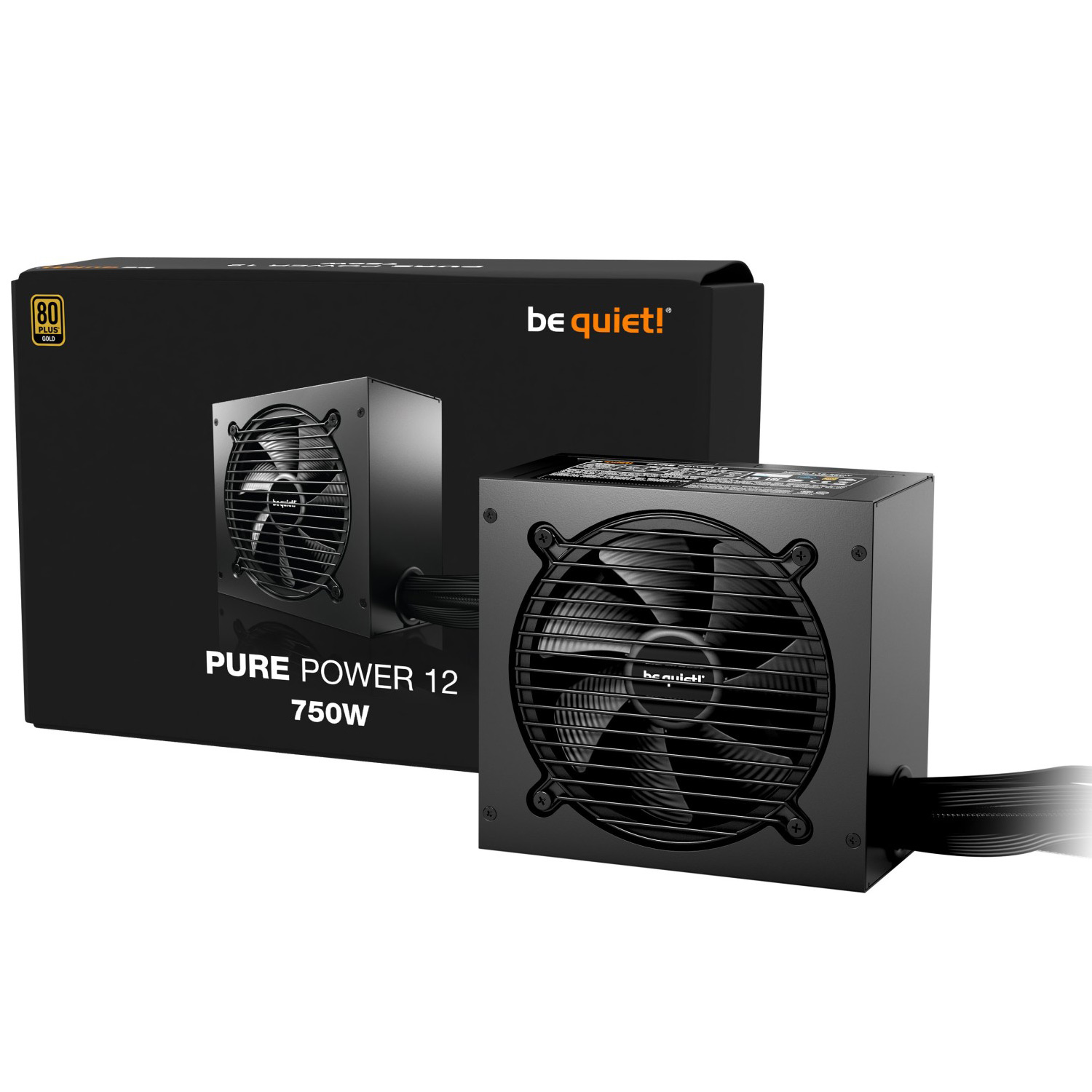 be quiet Pure Power 12 750 Watt - ATX 3.1- 80 PLUS Gold