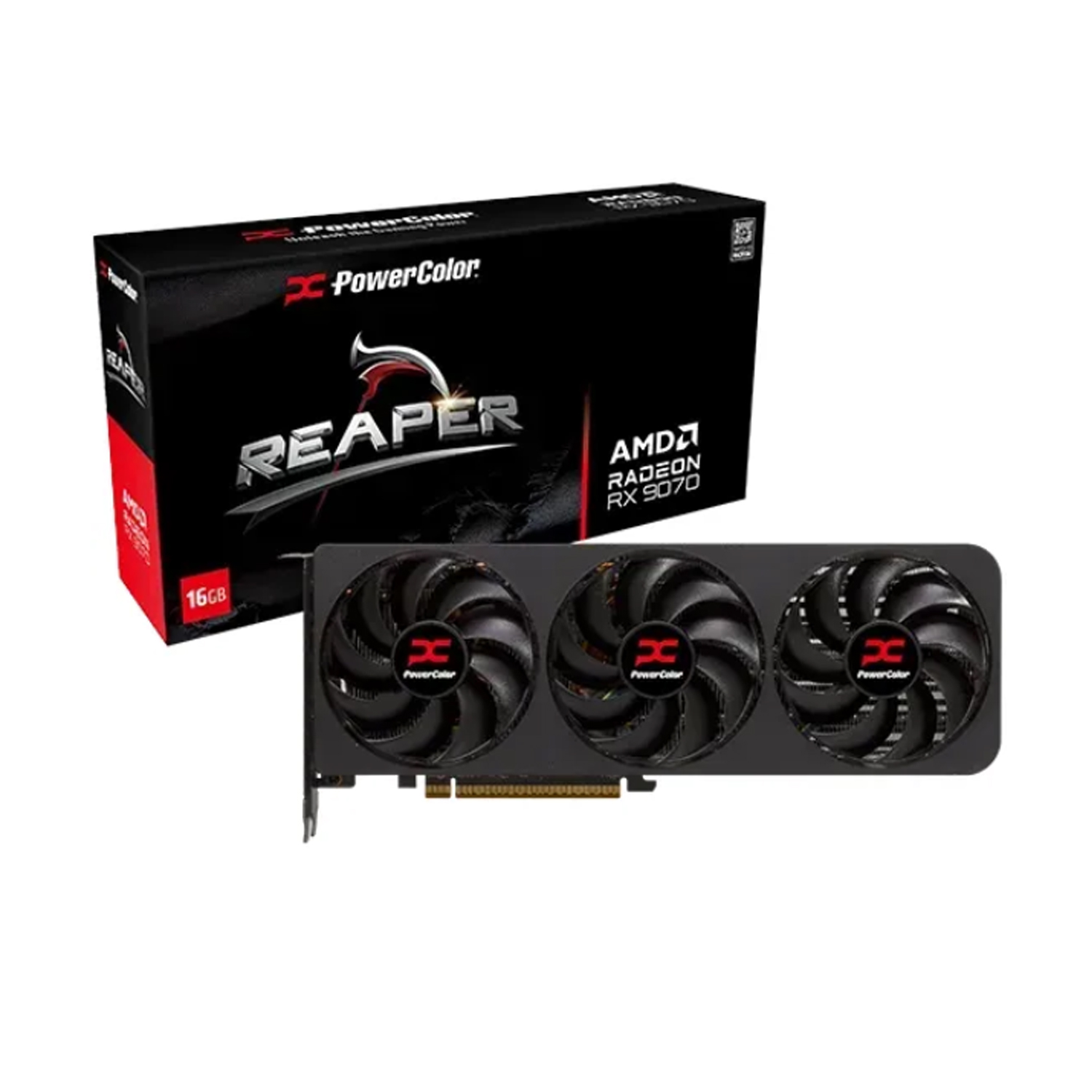 Powercolor Radeon RX 9070 REAPER , 16GB GDDR6 PCIe 5.0