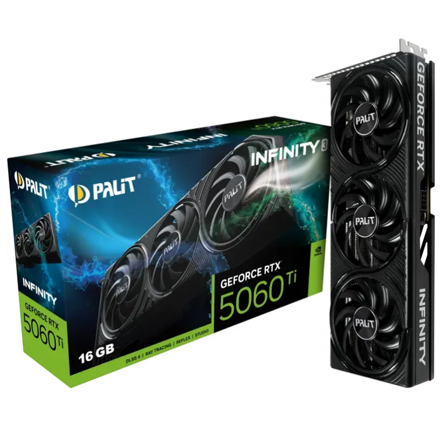 Palit GeForce RTX 5060 Ti Infinity 3 16G 16GB GDDR7, HDMI, DP