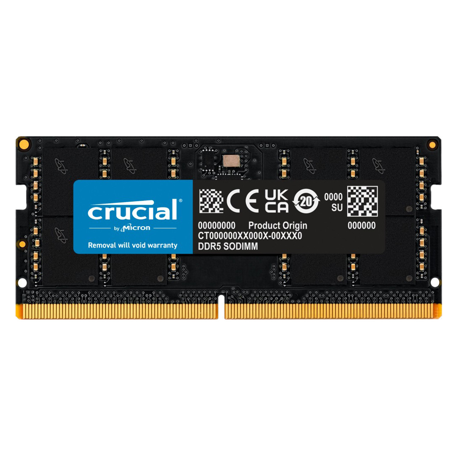 Crucial 32 GB SO-DIMM DDR5-5600 dual rank on-die ECC
