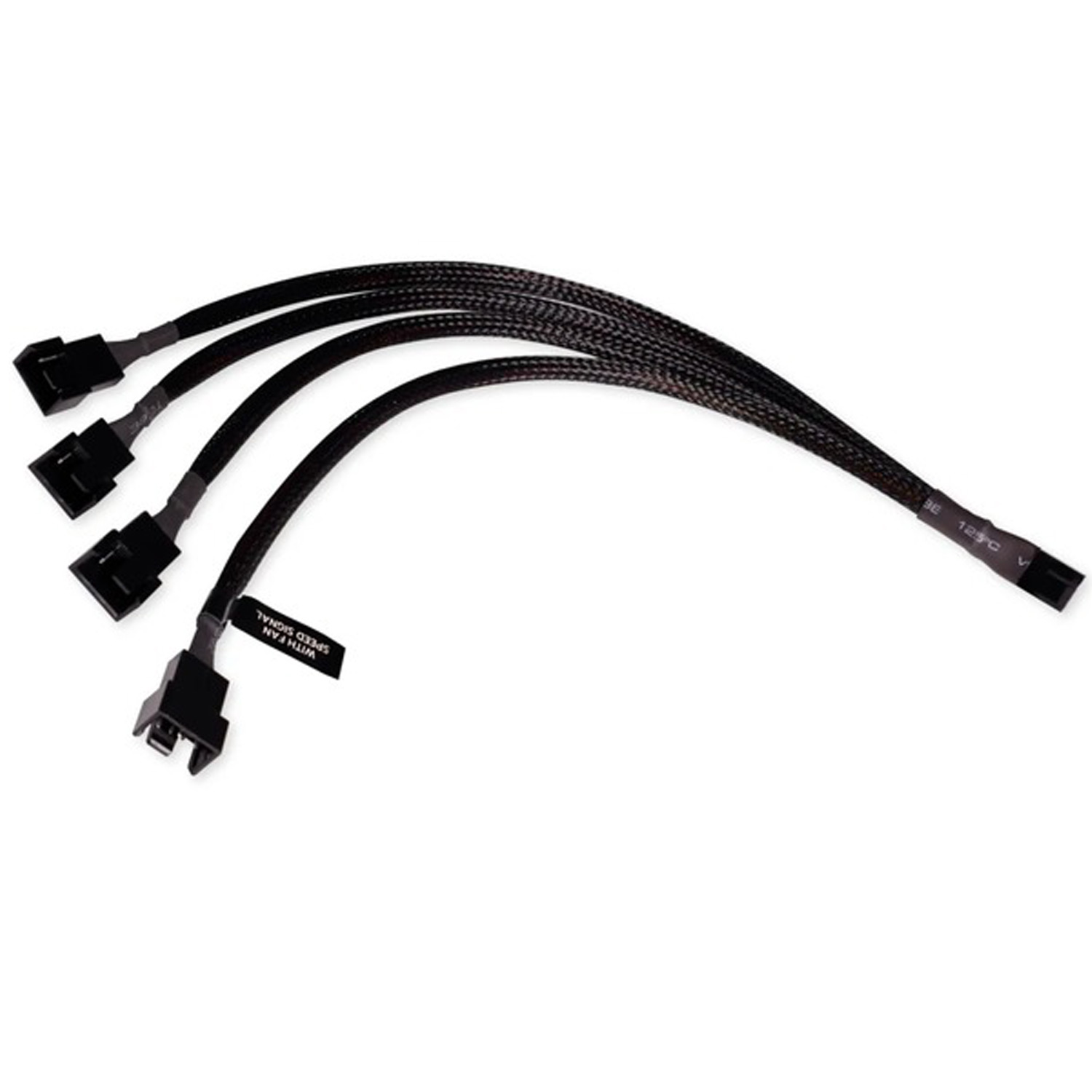 Kabel L�fter PWM Verteiler 1x 4-polig auf 4x 4-polig (f�r 4 L�ft