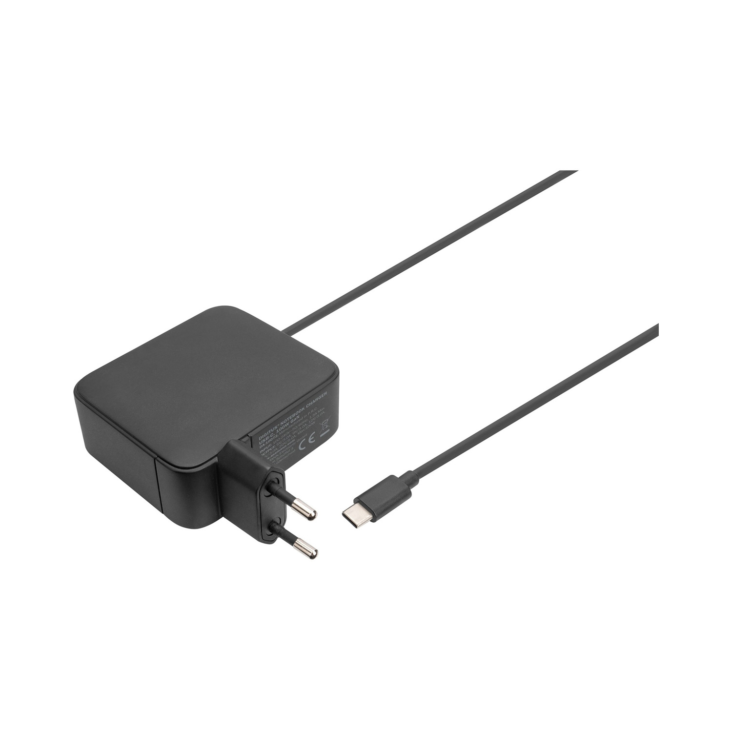 Digitus Notebook Ladegert USB-C 100W GaN schwarz