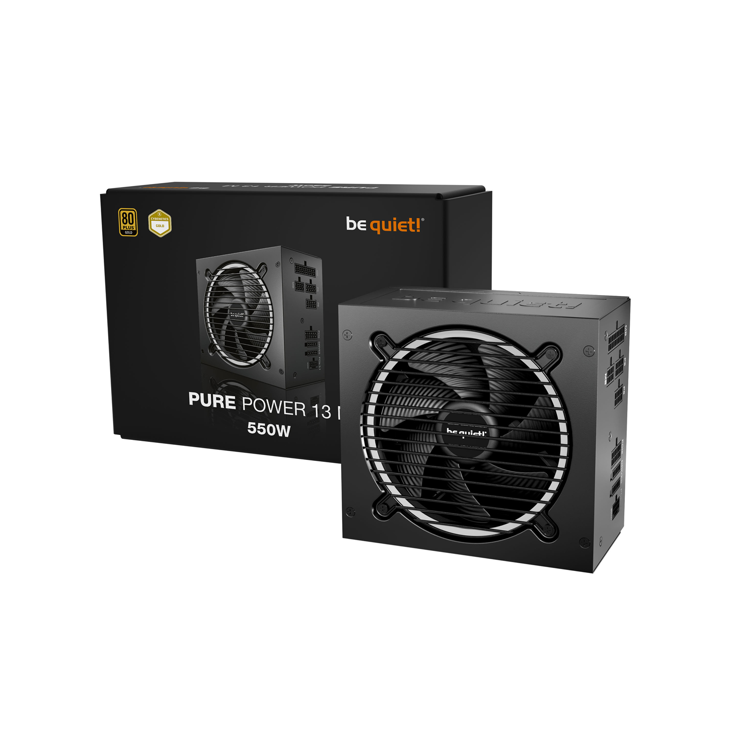 be quiet Pure Power 13 M 550 Watt - ATX 3.1 - 80 PLUS Platinum K