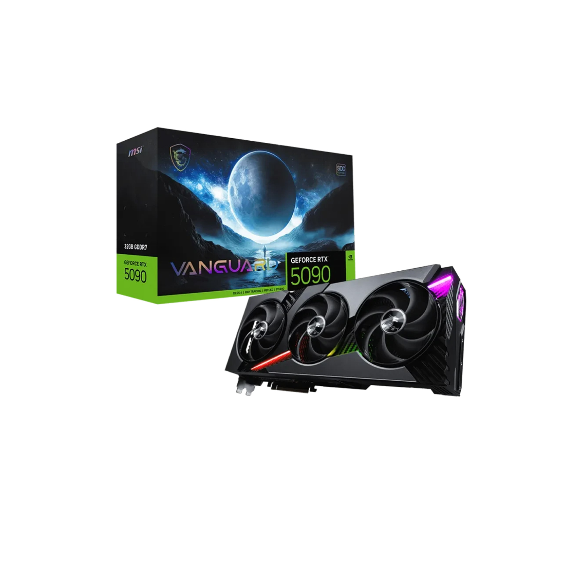 MSI GeForce RTX 5090 32G Vanguard SOC, 32GB GDDR7