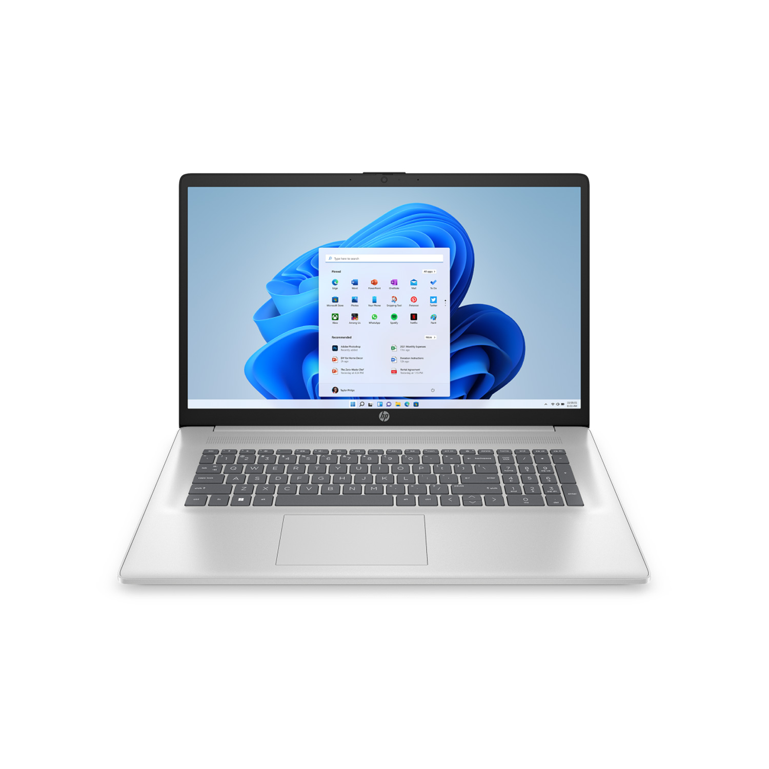 HP 17-cn4170ng silber Intel Core 7-150U - 512GB SSD - 16GB - Int