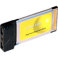 Conceptronic CSP1394C Firewire Karte 2 Port PCMCIA