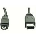 Kabel FireWire IEEE 1394 4-pol/6-pol 5m