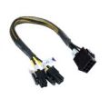 Kabel Netzteilverlngerung 8 PIN 12V - 30 cm (EPS) 4+4 PIN