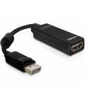 Kabel Delock Displayport Stecker auf HDMI Buchse 0,22m