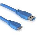 Kabel Sharkoon USB 3.0 Anschlus Stecker A - Stecker Micro B 1m