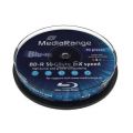 MediaRange 10er Spindel BD-R Blu-Ray 50 GB bedruckbar 6x