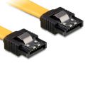 Kabel Delock SATA 6 Gb/s gerade/gerade Metall 10 cm