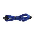 BitFenix 6-Pin PCIe Verlngerung 45cm - sleeved schw./blau/schw.