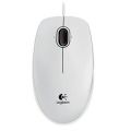 Logitech Maus B100 Optical Mouse USB wei