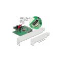 Delock USB3.2 Controller 1x Intern USB 3.2 Gen 2 PCI-Express