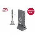 Delock USB Type-C 3.1 Dockingstation DP, HDMI 4K 60 Hz, Gigabit 