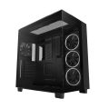 NZXT H9 Elite Black - Midi-Tower schwarz, Glasfenster