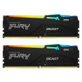 Kingston FURY Beast RGB 64 GB DDR5-6000 CL36, Dual Kit