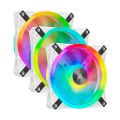 Corsair QL Series QL120 RGB, 120mm, wei? (3er-Pack, inkl. LED-St