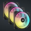 Corsair QX Series QX120 RGB Starter Kit, 120mm, schwarz (3er Pac