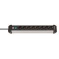 Brennenstuhl Premium Alu Line 8fach - Steckerleiste aus hochwert