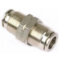 AlphaCool Plugin Durchgangsverbinder 10mm nickelt